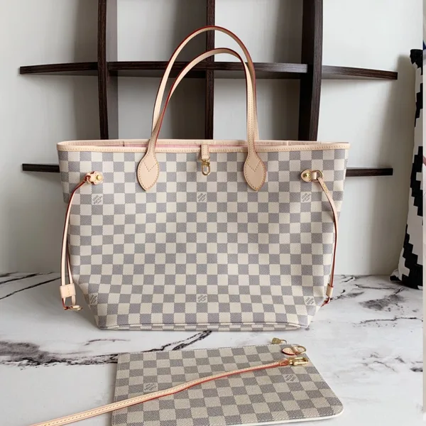 Louis Vuitton Neverfull Handbags Caro Pattern 32x29x17cm product photo