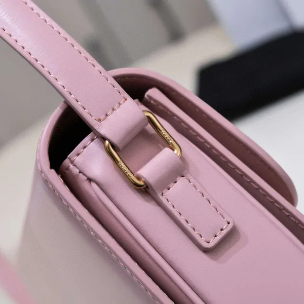 Celine Mini Handbag Pink Smooth Leather 19 cm product view 5