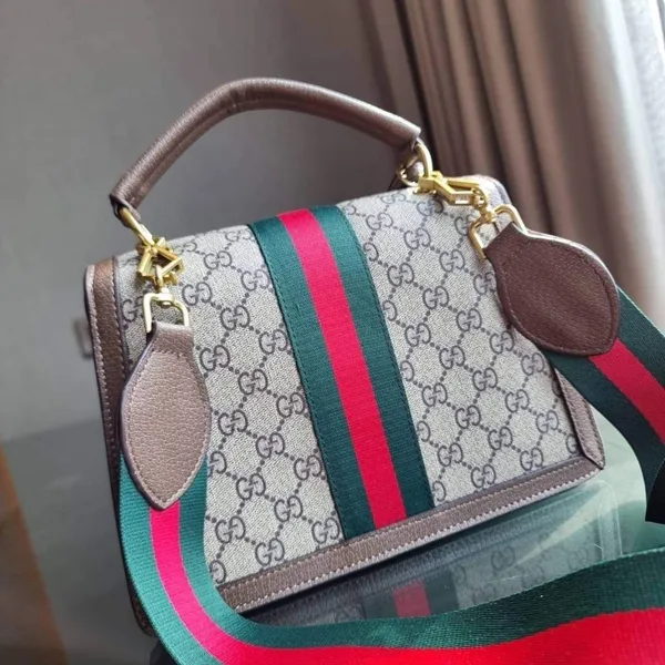 Gucci Queen Margaret Leather Handbag product view 6