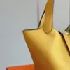 Hermès Picotin 18 Yellow Togo leather Gold Hardware Bag product view 4