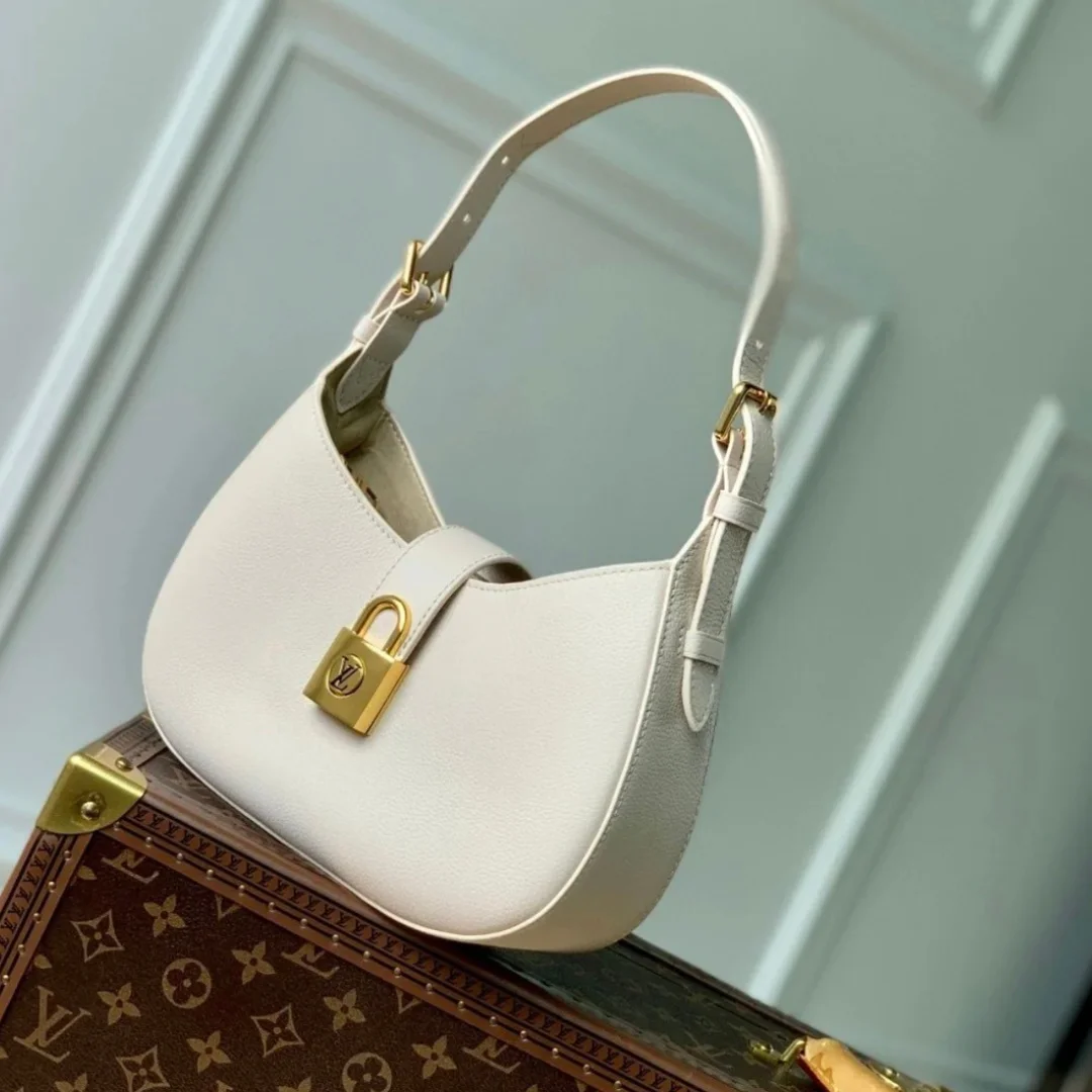 Louis Vuitton Lowkey Lock Pattern Woman’s Handbags 26x18x7cm product view 1