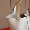 Hermès Picotin 18 White Togo Leather Silver Hardware Bag product view 4