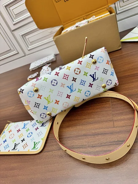 Louis Vuitton x Takashi Murakami CarryAll PM bag product view 7