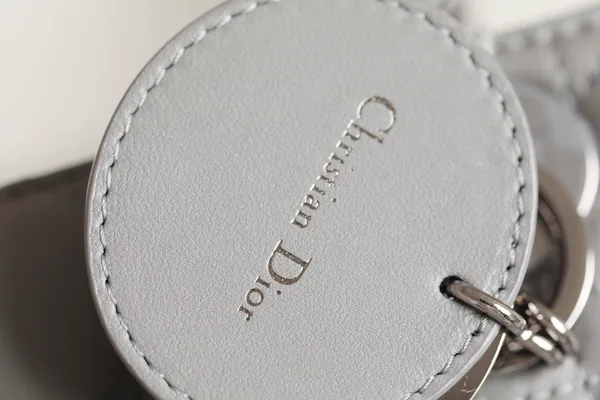 Dior My Lady High- Women’s Handbag Gray Glossy Leather 20x16cm product view 7