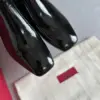 Valentino Women Black Patent Leather Boots product view 6