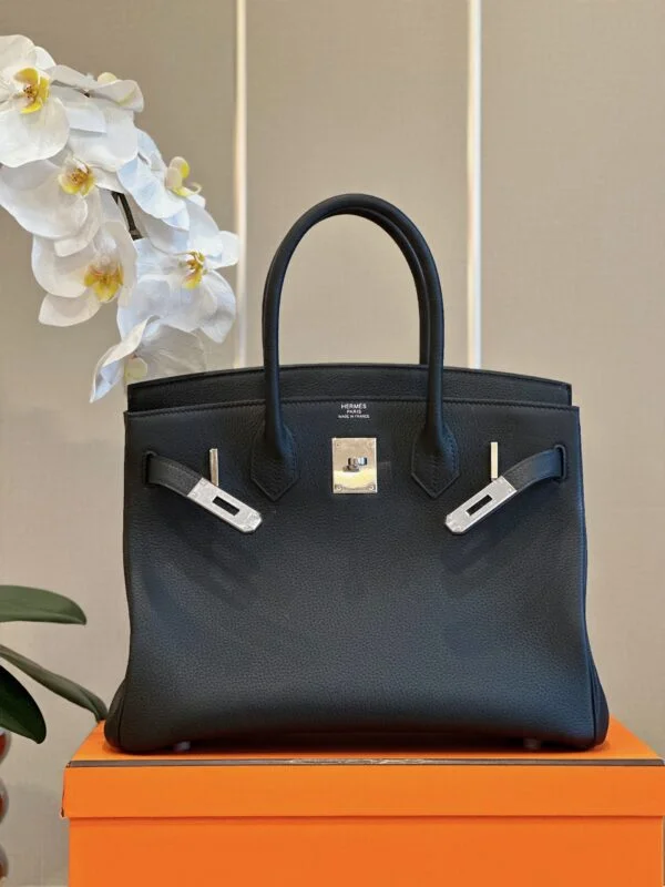 Hermès Birkin 30 Black Palladium Hardware Bag product view 5