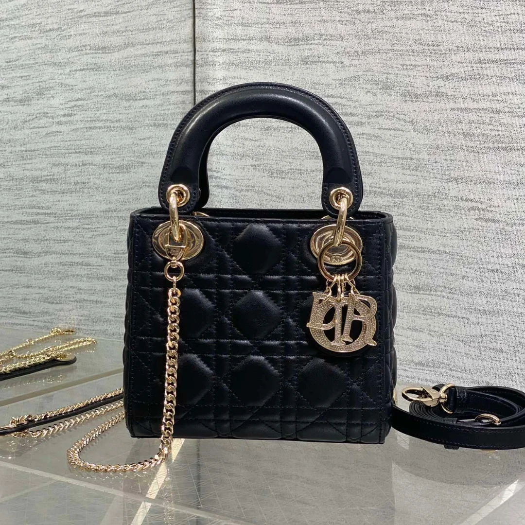Dior Mini Lady Dior bag in Black