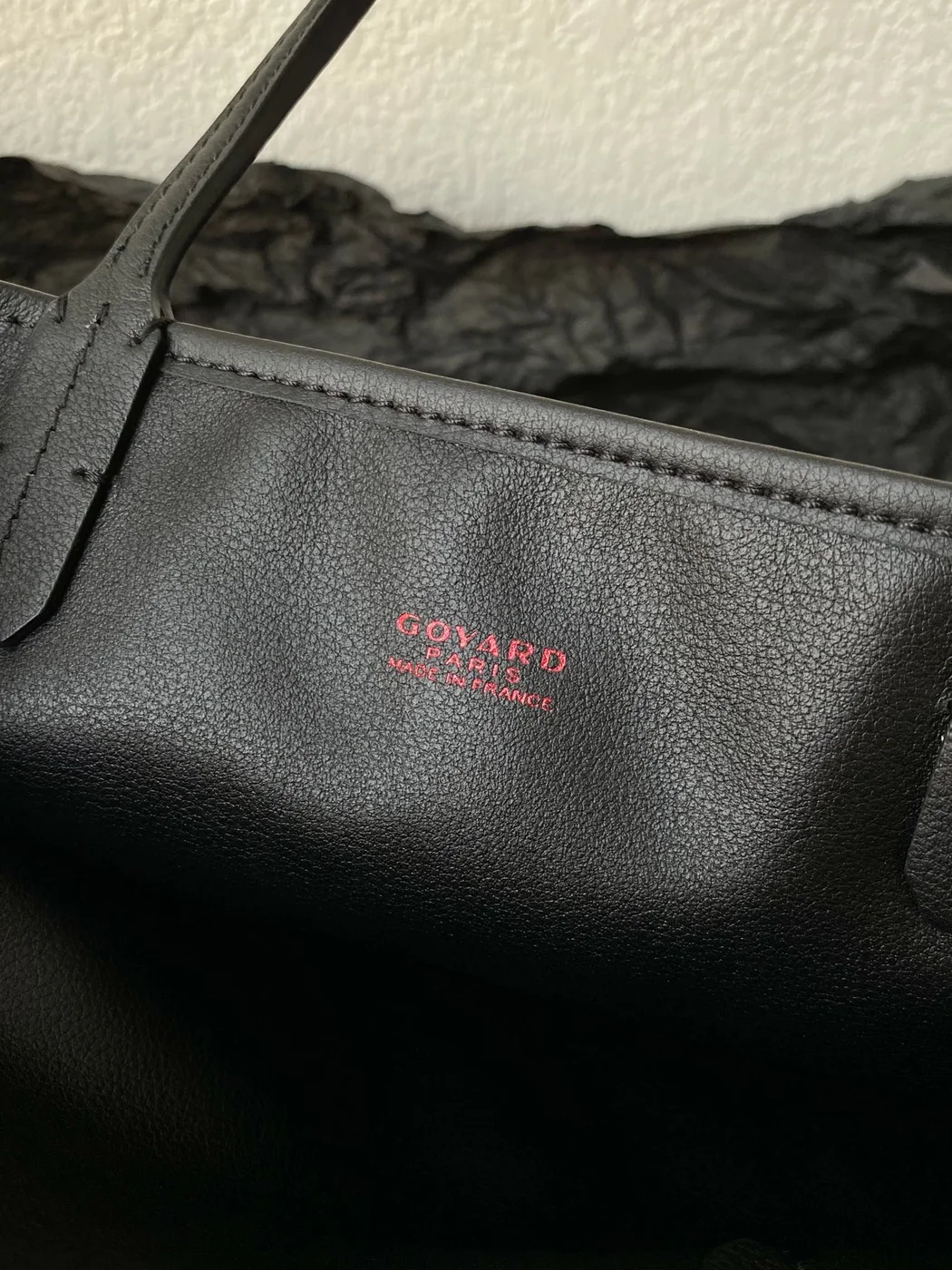 Goyard Goyardine Reversible Mini Anjou Black 1661918 Bag product view 6