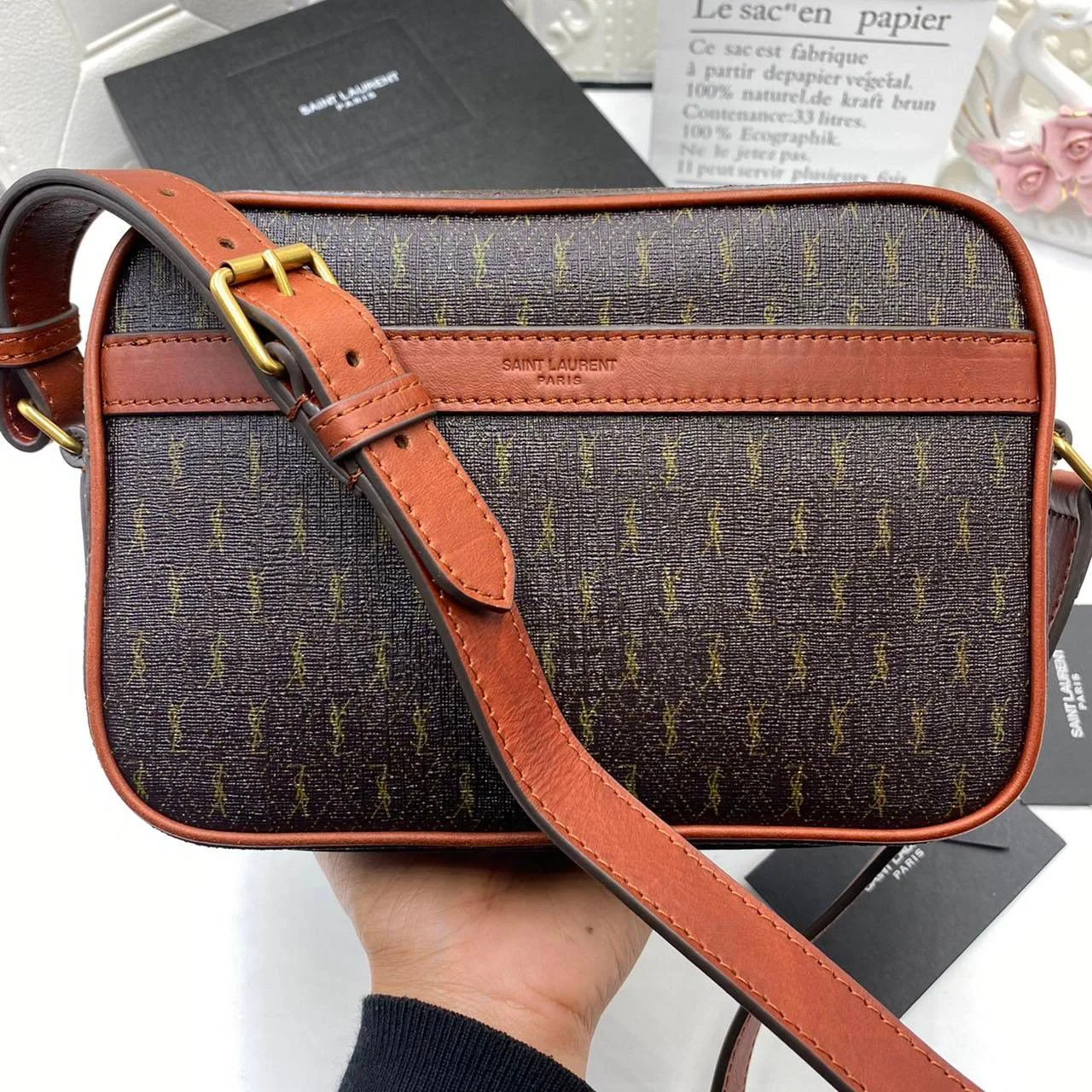 Saint Laurent Le Monogramme Camera Bag product view 1