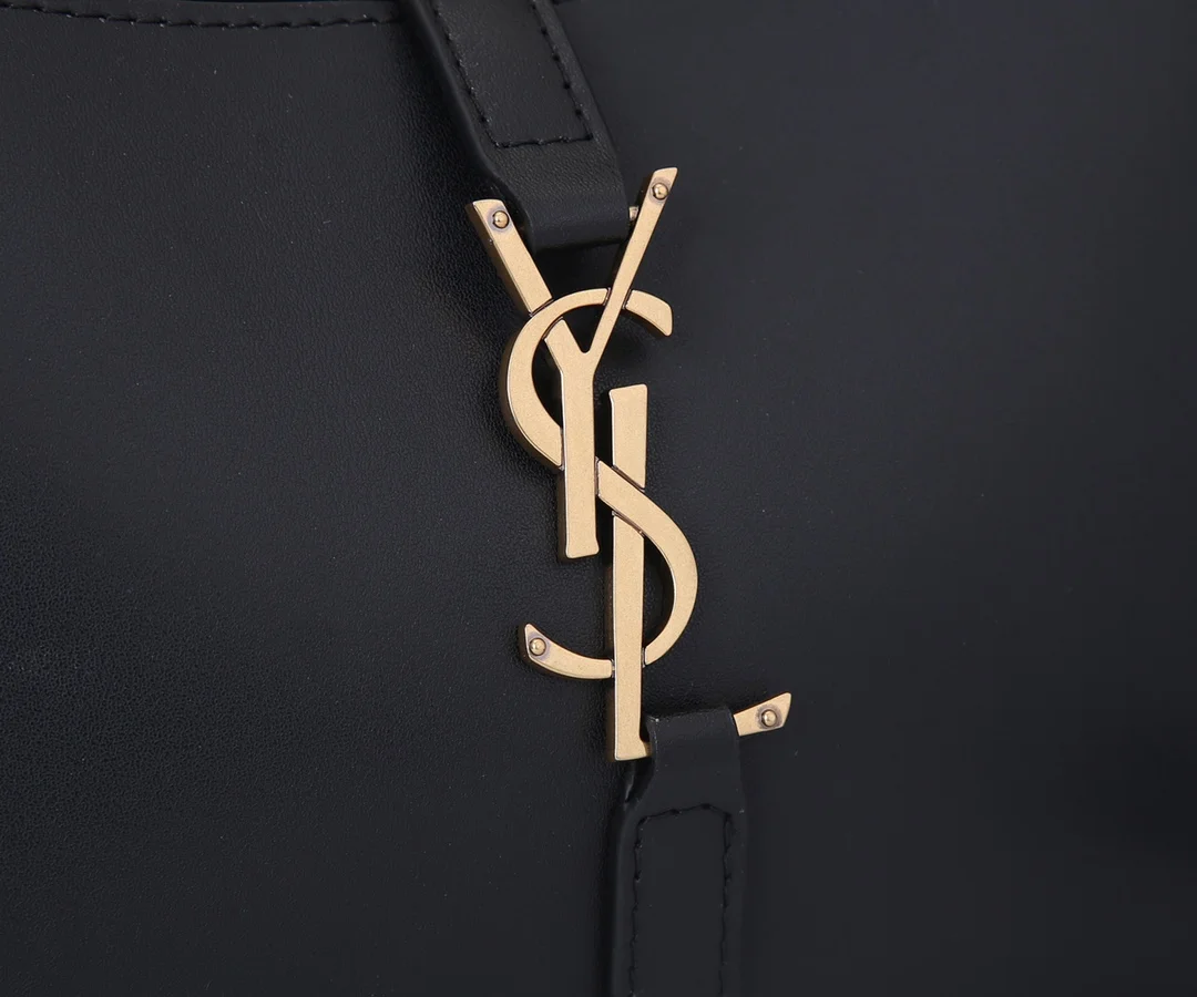 Saint Laurent Smooth Calfskin Le 5 A 7 Mini Hobo Black Bag product view 4