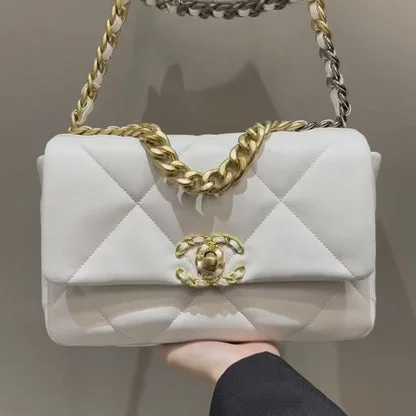 Chanel 19 Bag Small White product view 5