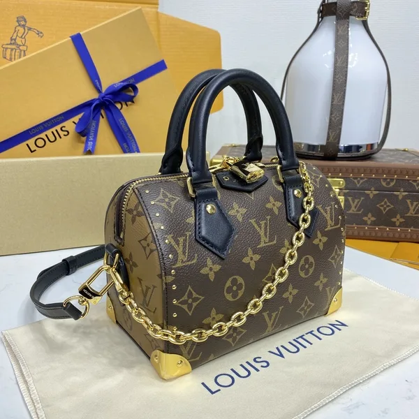 Louis Vuitton Speedy Trunk 20 in Monogram canvas Bag product view 8