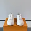 Louis Vuitton Men White Leather Sneakers product view 2