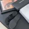 Chanel Women Black Fabric Strap Flip Flop Sandals product view 5