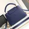 Louis Vuitton Capucines BB Woman’ Navy Blue Handbags 27x18x9cm product view 8