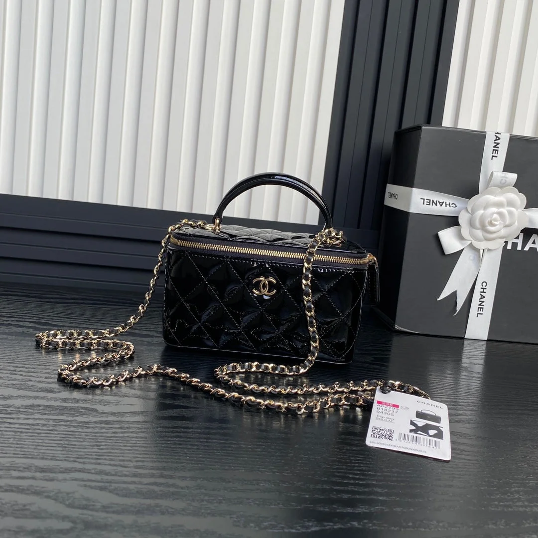 Chanel Long Vanity Case Gold Hardware Bag product view 1