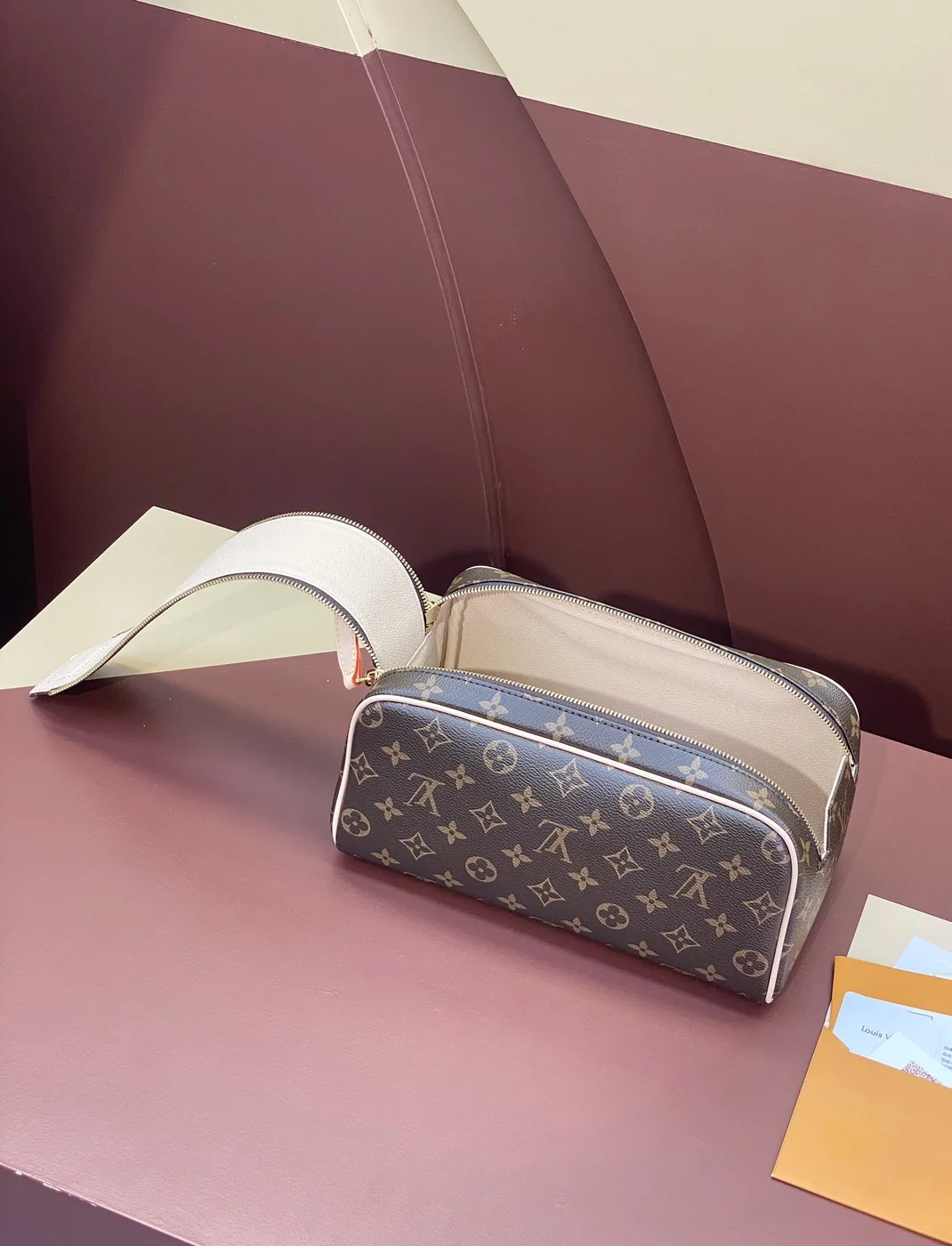 Louis Vuitton Dopp Kit Toilet Pouch in Monogram Canvas product view 4