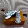 Louis Vuitton Women Silver Mesh Metallic Sneakers product view 5