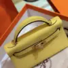Hermès Mini Kelly 20 Yellow Gold Hardware Bag product view 6