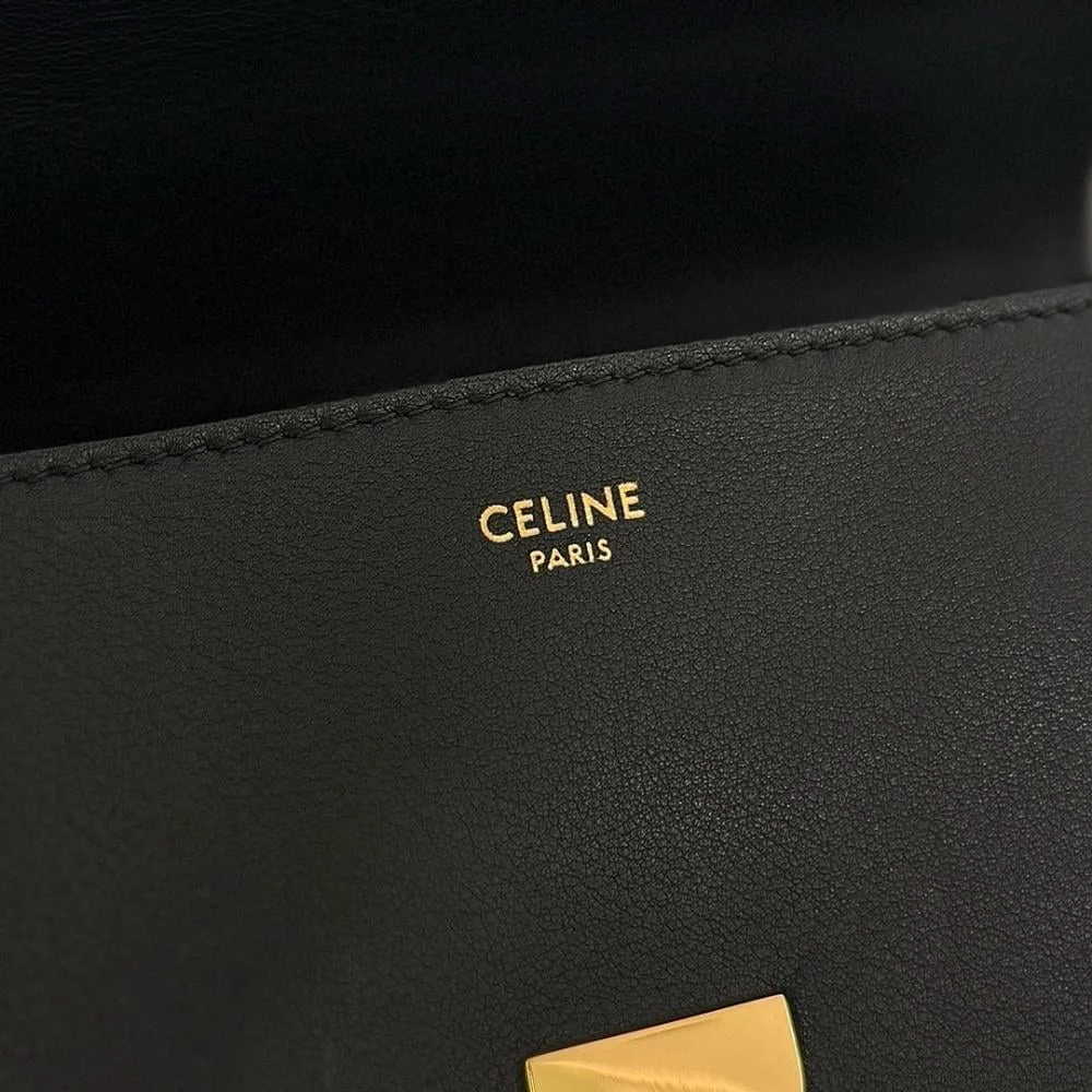 Celine Teen Nino Bag in Black product view 4