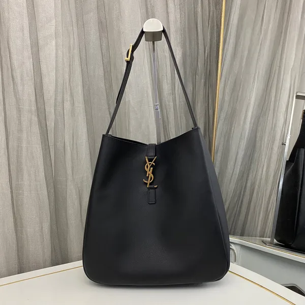 Saint Laurent Black 1453YS Hobe Bag 30 cm product view 1