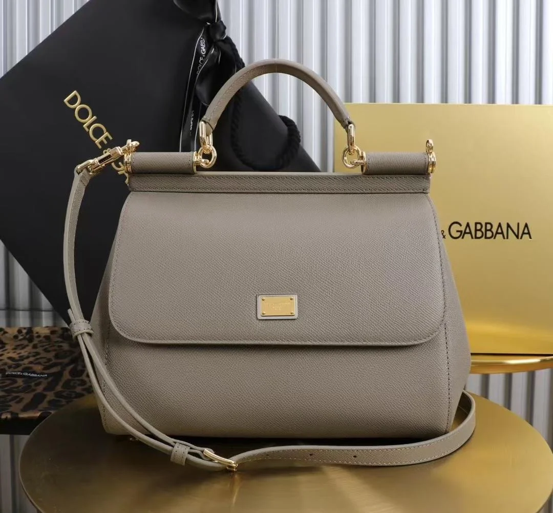 Dolce  Gabbana Small Sicily handbag in dauphine calfskin