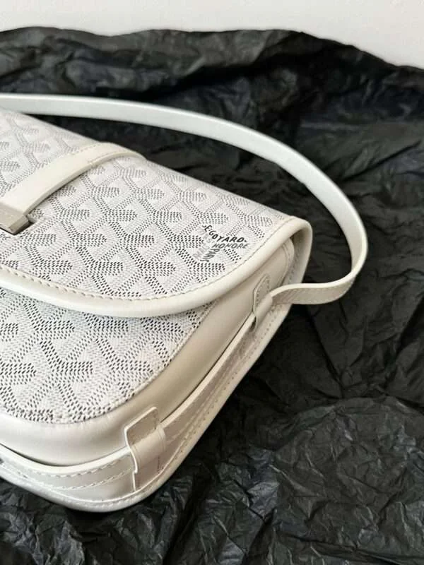 Goyard White Handbag Crossbody Women’s 22x16x7cm product view 3