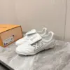 Louis Vuitton Women White Leather Sneakers product view 6