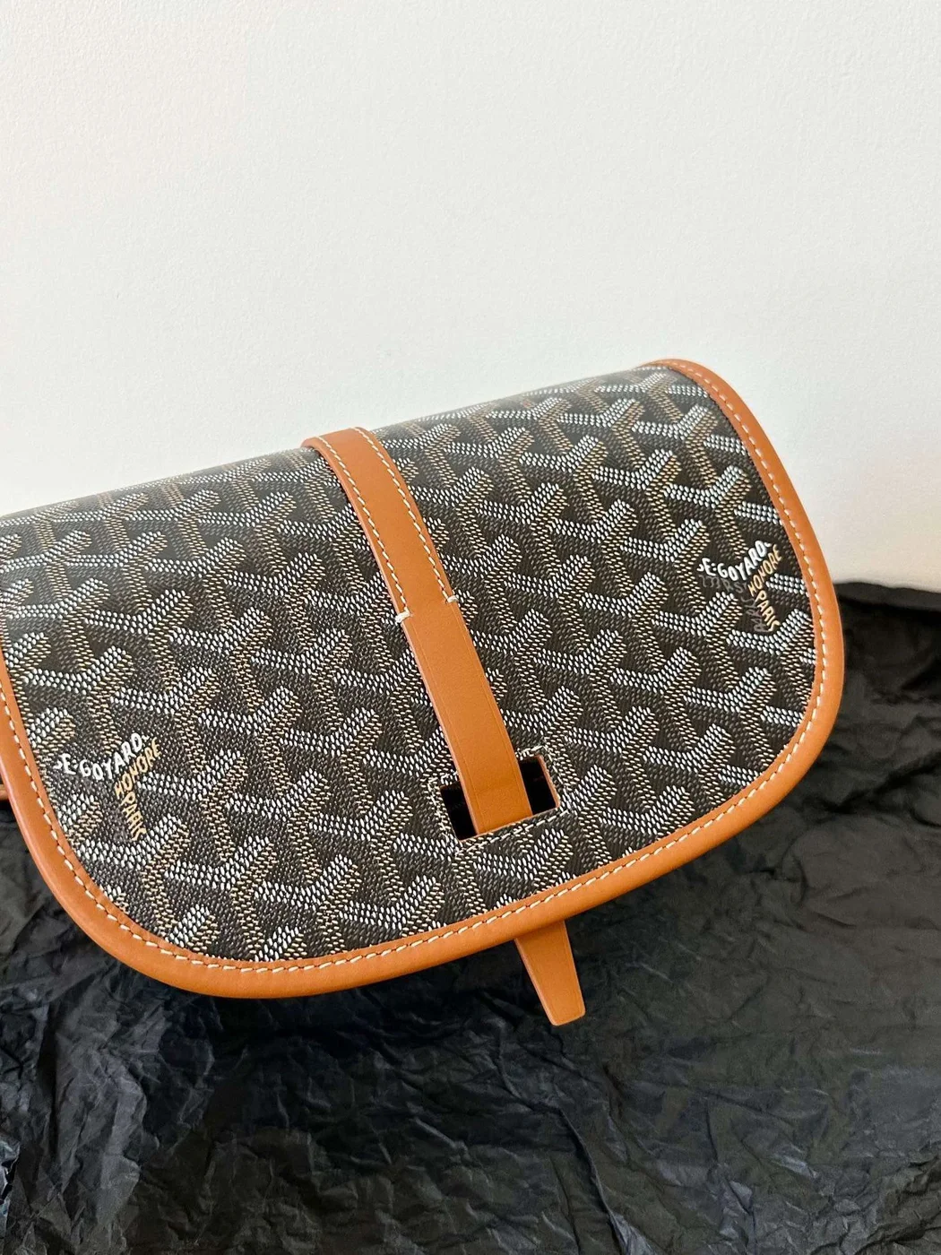 Goyard Premium Women’s Handbag Orange Leather Pattern 22x16x7cm product view 5
