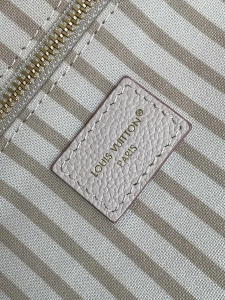 Louis Vuitton Neverfull MM Tote Bag 32 In White Mix Pink Calfskin product view 8