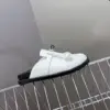 Hermès Women White Leather Mules product view 2
