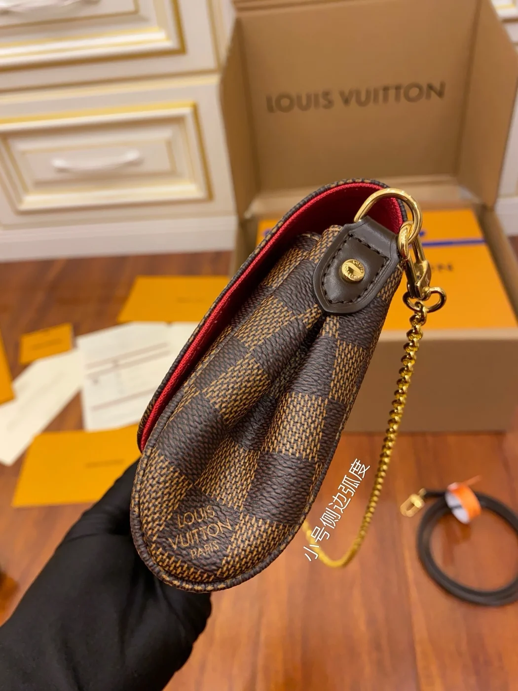 Louis Vuitton Damier Ebene Favorite PM bag product view 5