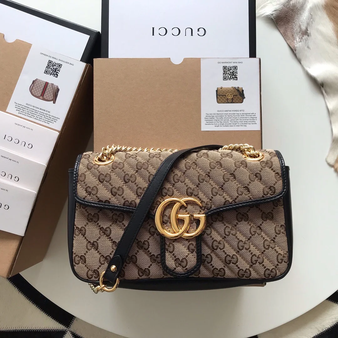 Gucci GG Marmont GG Shoulder Bag Small product view 1