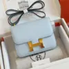 Hermès Constance Bag Epsom Gold Light Blue Handbags 19 cm product view 1