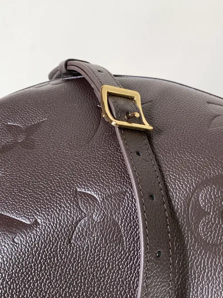Louis Vuitton Loop Hobo 38 In Dark Brown Monogram Calfskin Embossed Logo Bag product view 3