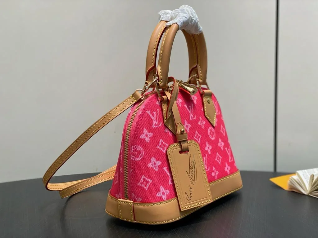 Louis Vuitton Alma BB in Monogram Origine Rose Ruban Bag product view 7