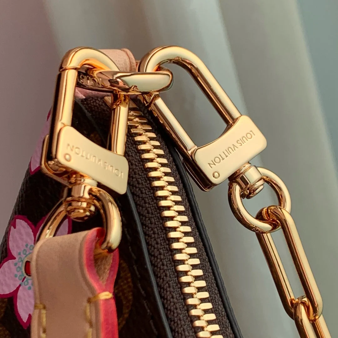 Louis Vuitton Boulogne Cherry Blossom 29 In Sakura Brown Monogram Coated Canvas Bag product view 6