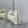 Dior Bow Bag Small in white product view 6