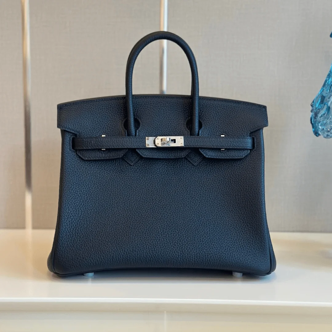 Hermès Birkin 30 Dakr Blue Togo Leather Palladium Hardware Bag product view 1
