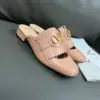 Valentino Women Peach Pink Leather Fringe Mules product view 1
