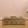 Louis Vuitton Petite Box Shape Lock Plated Gold Handbags 20×12.5x5cm product view 9