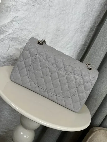 Chanel Classic Flap 25 Medium Grey Bag product view 8