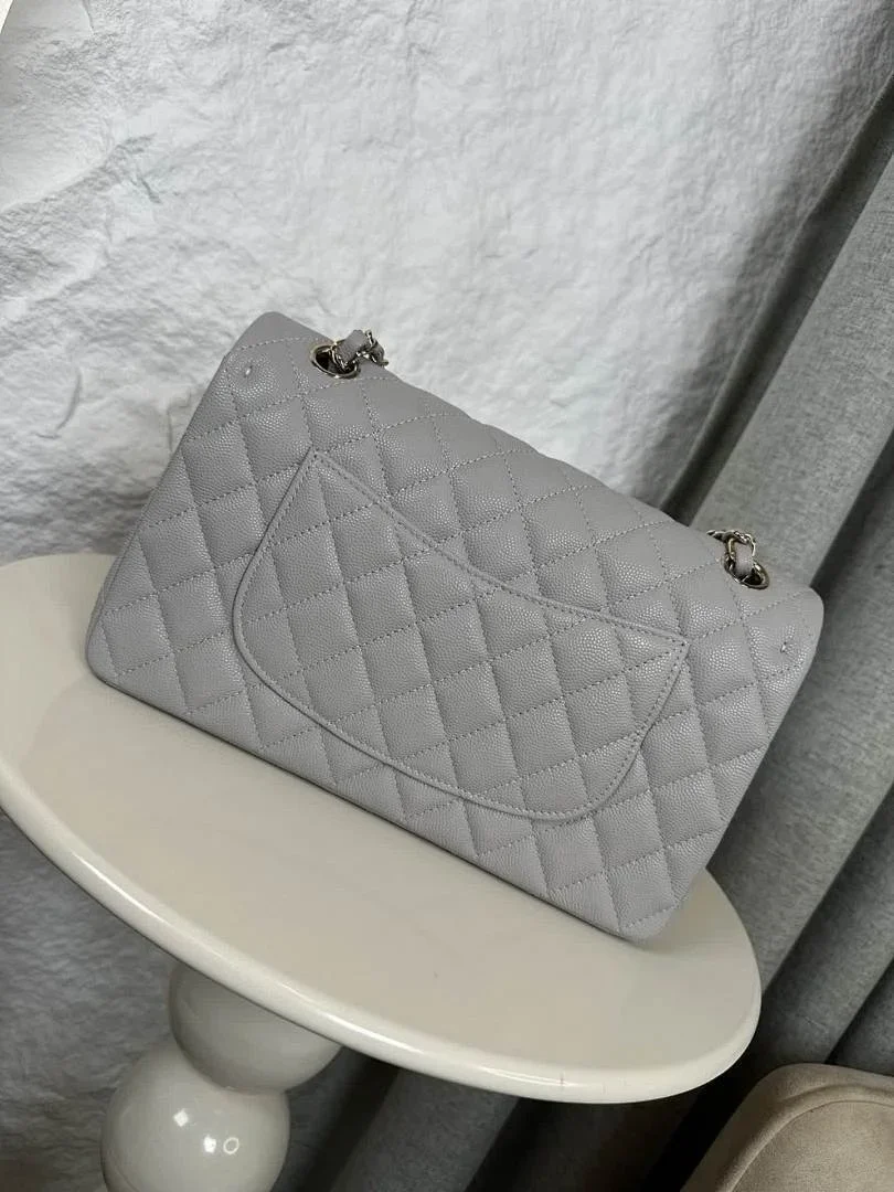 Chanel Classic Flap 25 Medium Grey Bag product view 8