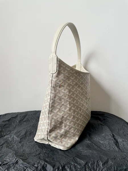 Goyard Goyardine Boheme Hobo White Bag product view 2