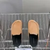 Hermès Women Tan Suede Slippers product view 6