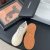 Chanel Women Beige Canvas And Rubber Sneakers product view 4