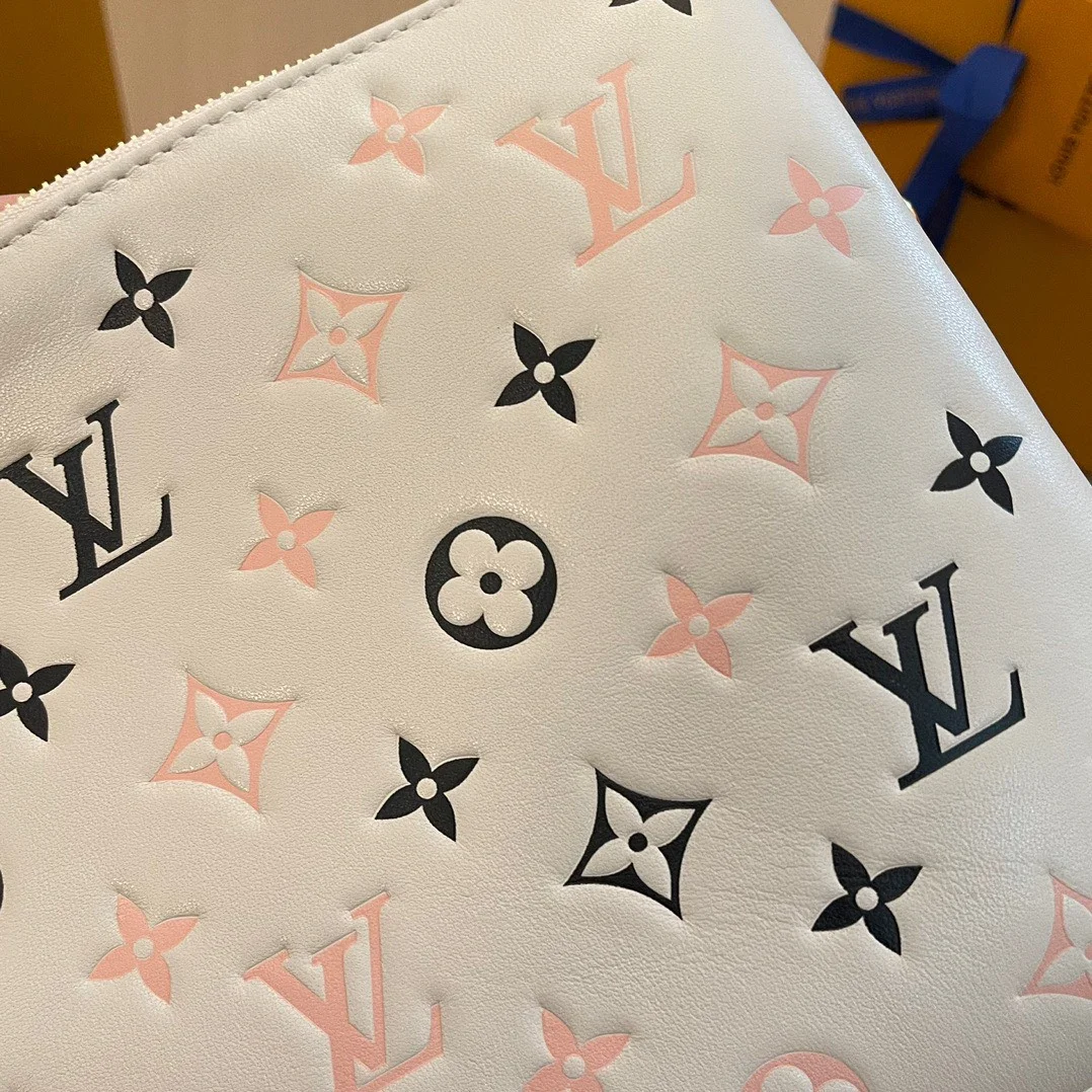 Louis Vuitton Coussin Monogram Handbags Mix Pink Black Pattern 26x20x12cm product view 2