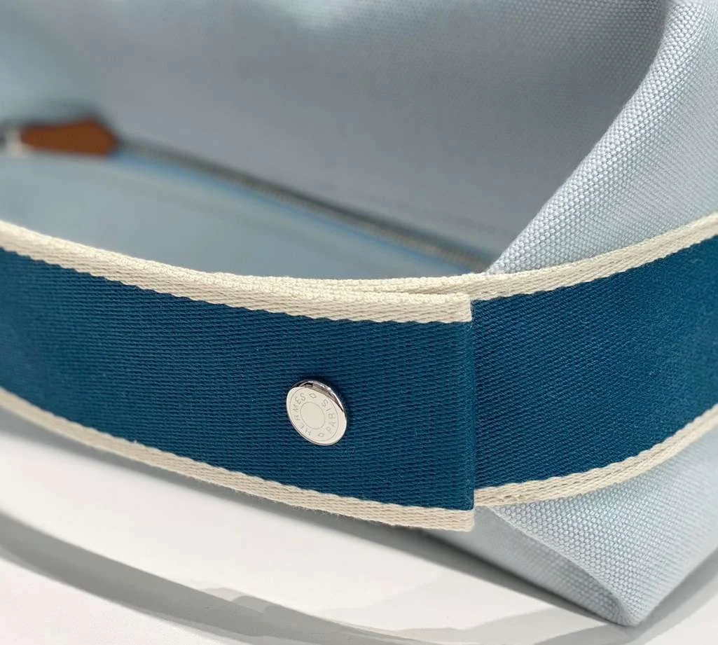 Hermès Bride A Brac PM Woman’s Clutch Bag Blue Handbags 12x20x10cm product view 7