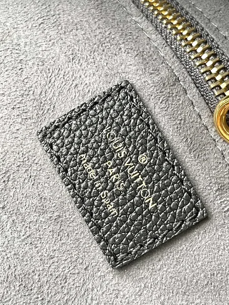 Louis Vuitton Neverfull MM In Black Cream Monogram Empreinte Leather Bag product view 7