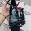 Valentino Women Black Satin Studded Flats product view 3